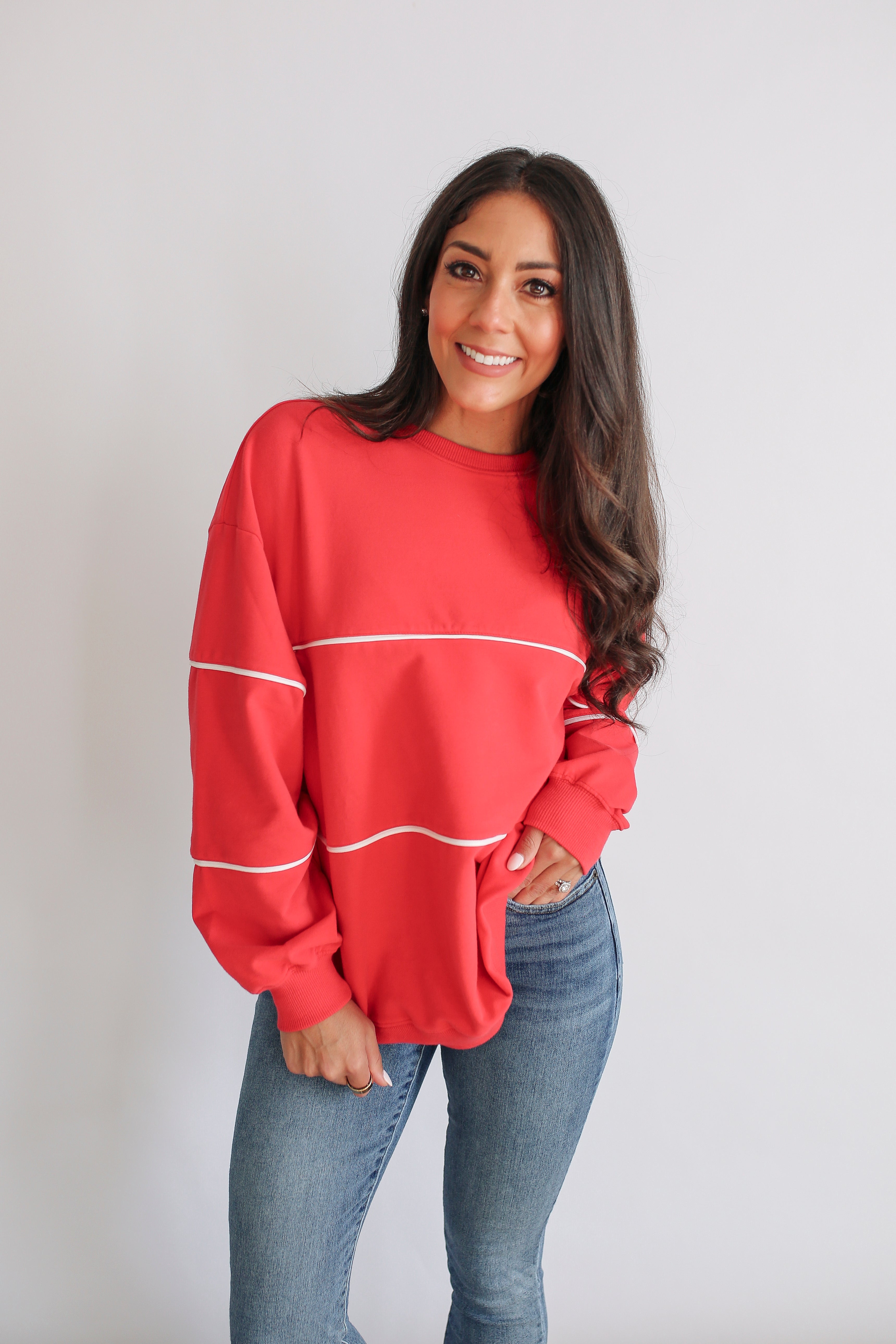 NUULY X Movemama Relaxed Fit Invisible Zipper Breastfeeding Sweatshirt