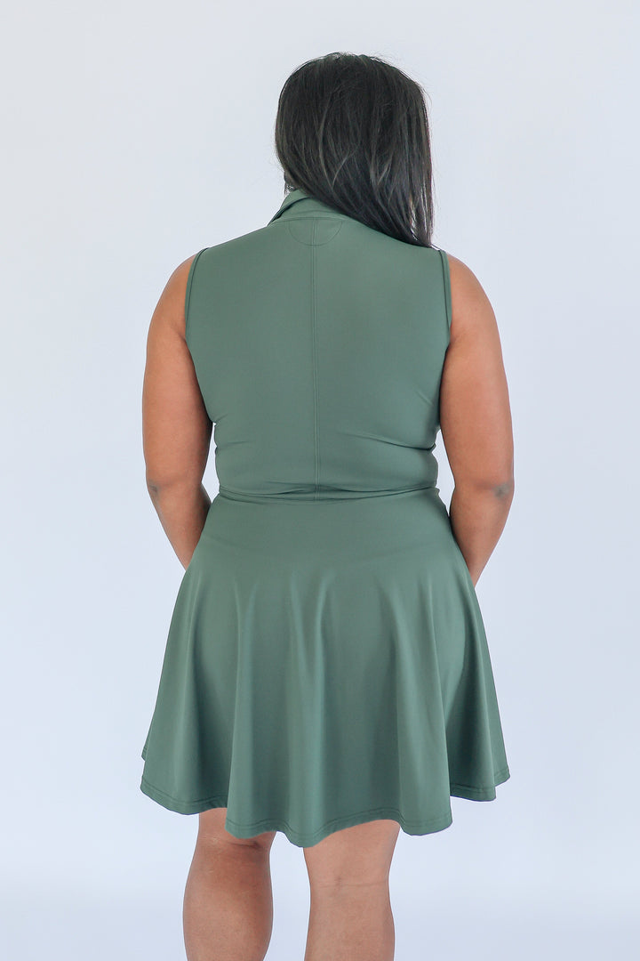 The Clubhouse breastfeeding-friendly athletic dress – Movemama