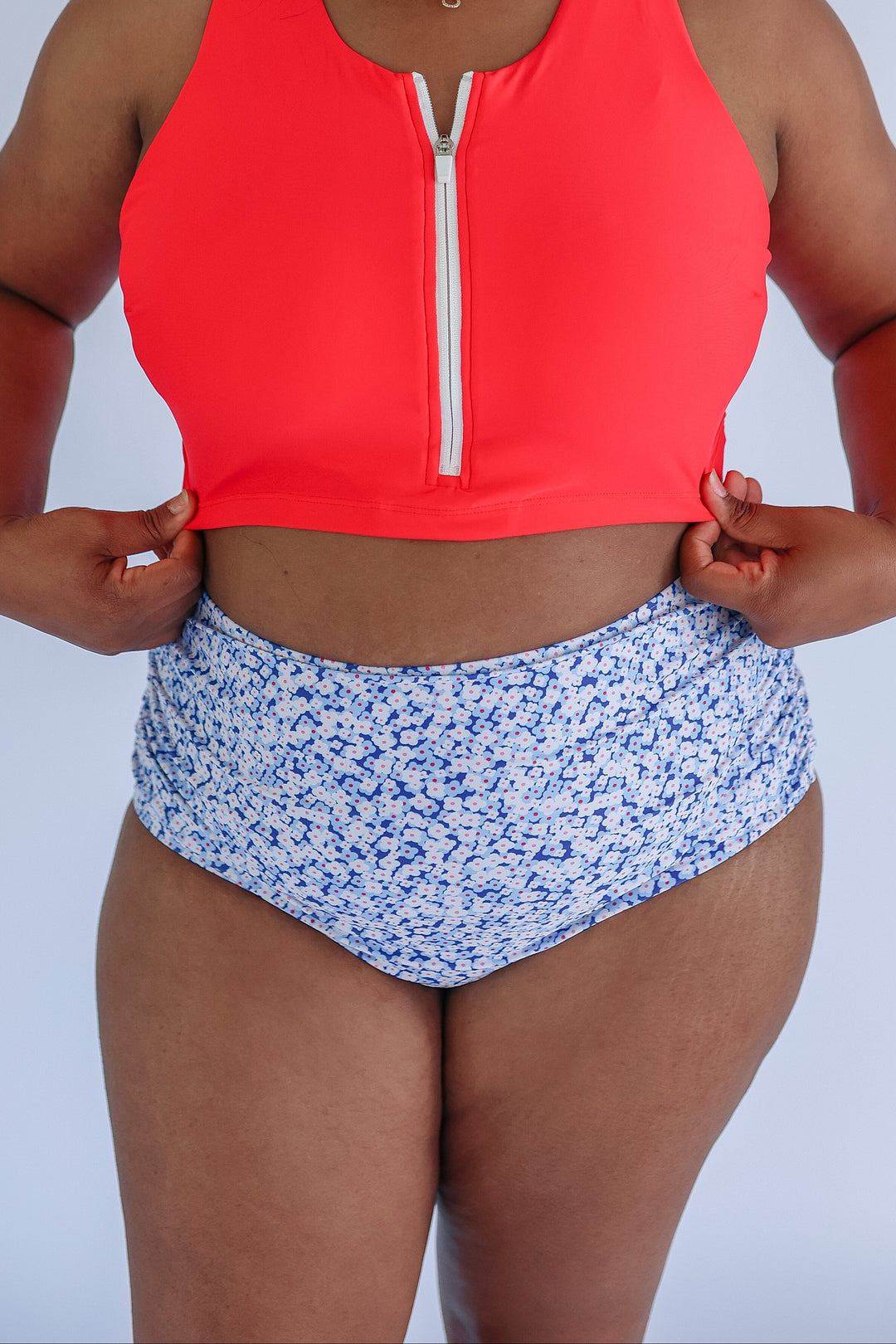 Full Coverage High Waist Bikini Bottoms 2026