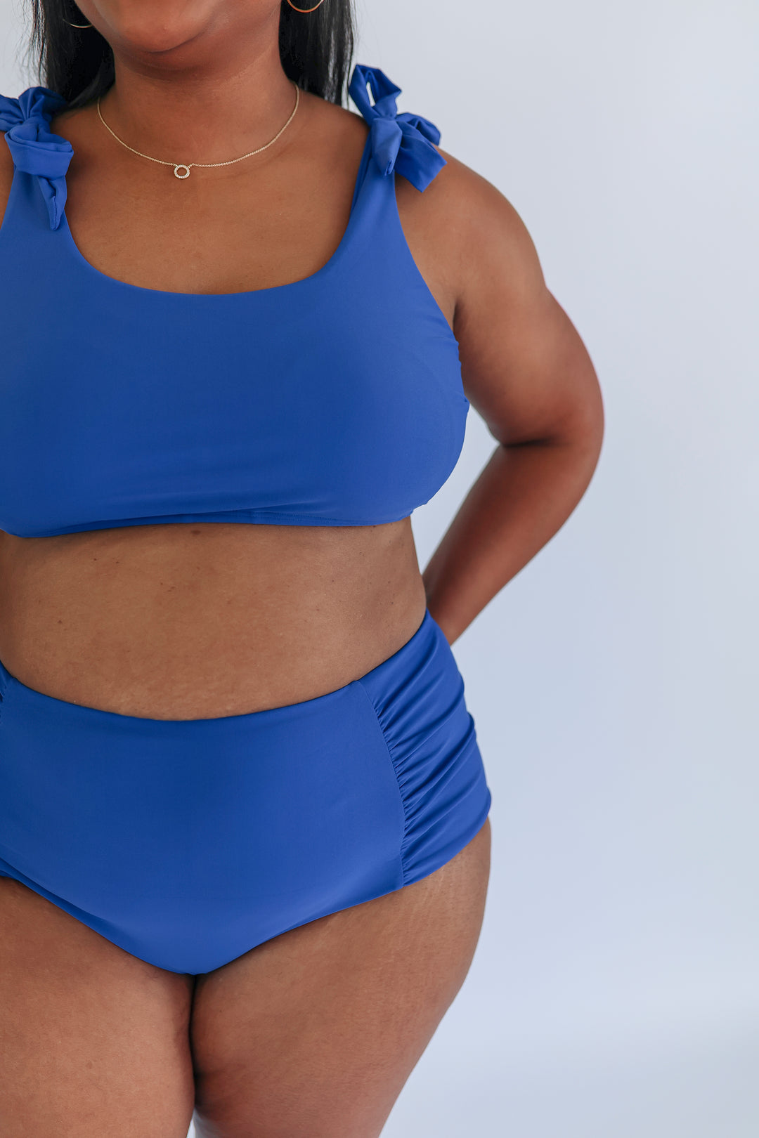 Moderate Coverage High Waist Bikini Bottoms 2026