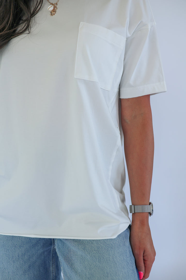 [PRESALE] Relaxed Fit Zip Breastfeeding Tee