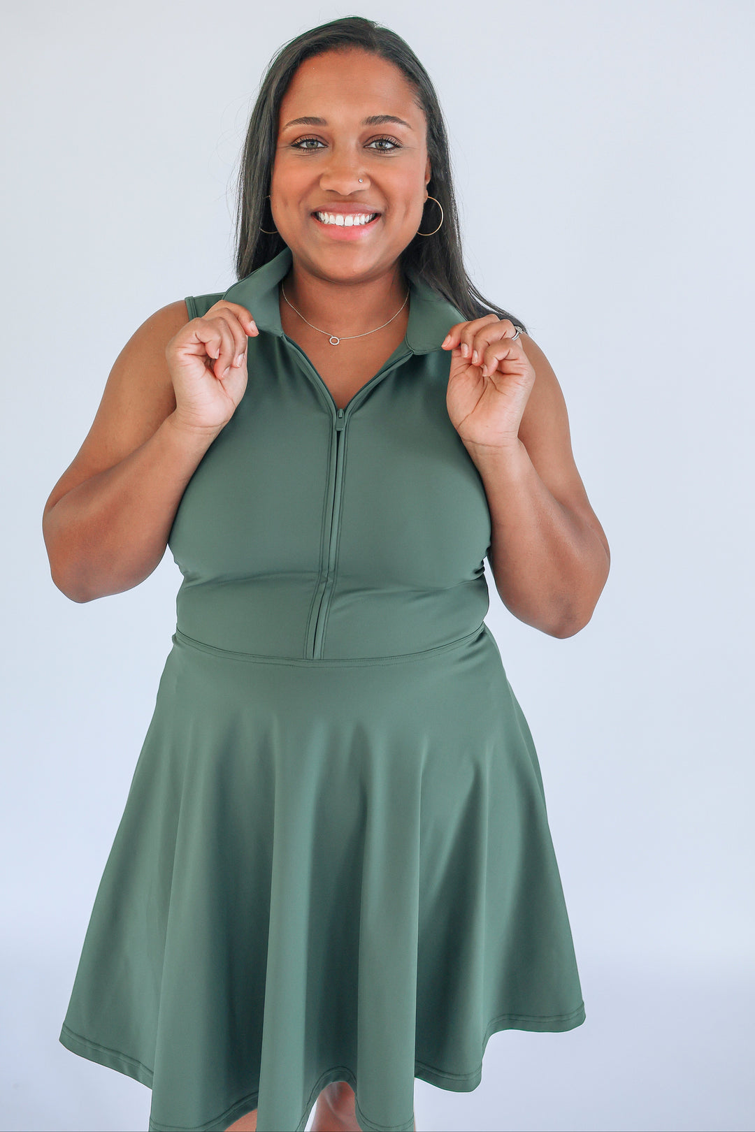 The Clubhouse breastfeeding-friendly athletic dress – Movemama