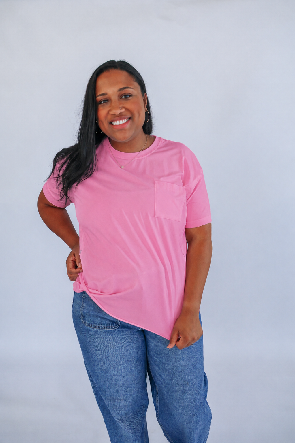 [PRESALE] Relaxed Fit Zip Breastfeeding Tee