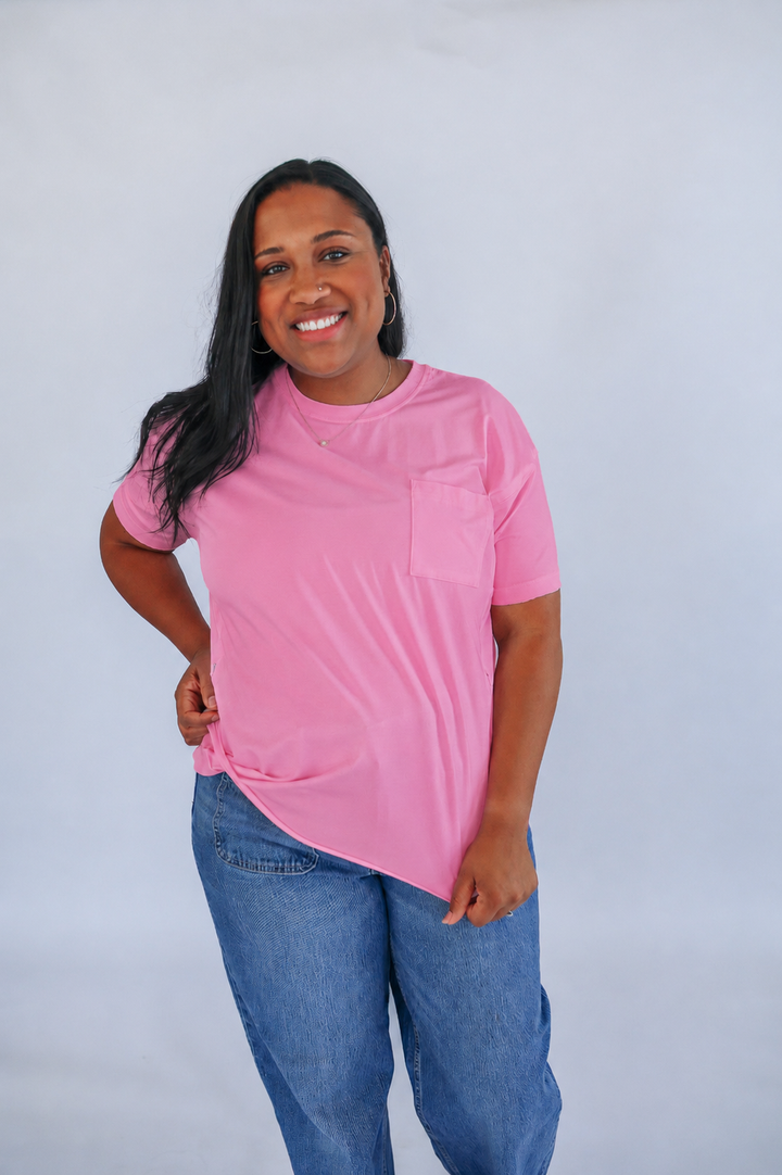 [PRESALE] Relaxed Fit Zip Breastfeeding Tee