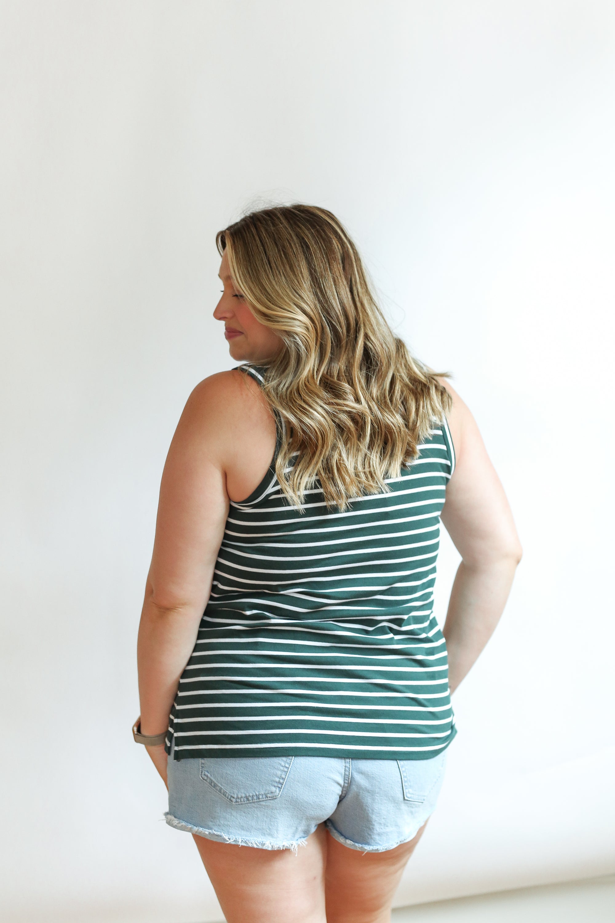 Invisible Zip Breastfeeding Tank Top