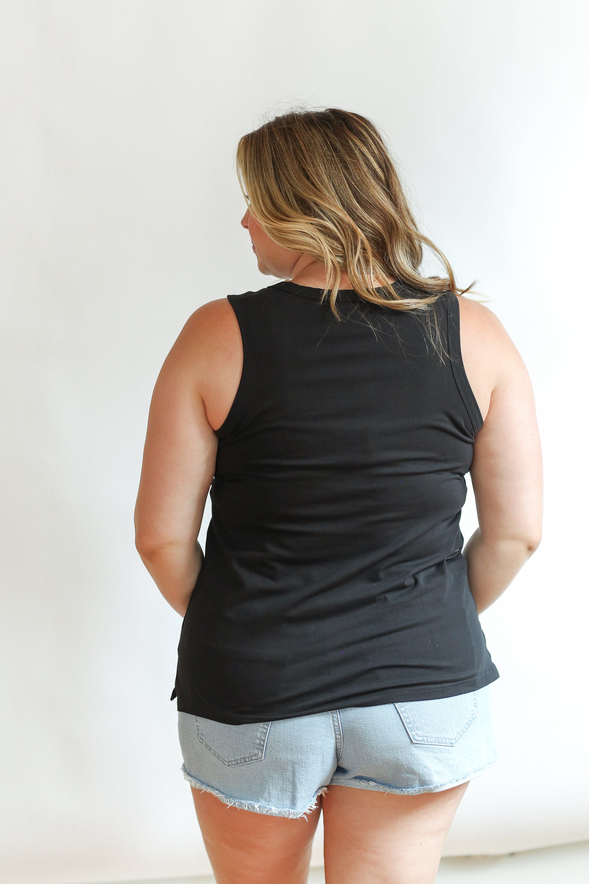 Invisible Zip Breastfeeding Tank Top