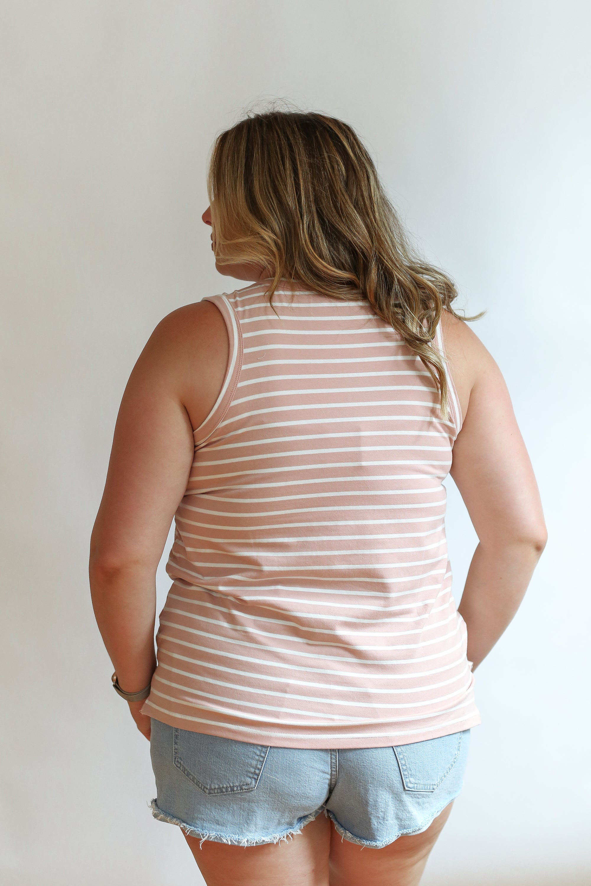 Invisible Zip Breastfeeding Tank Top