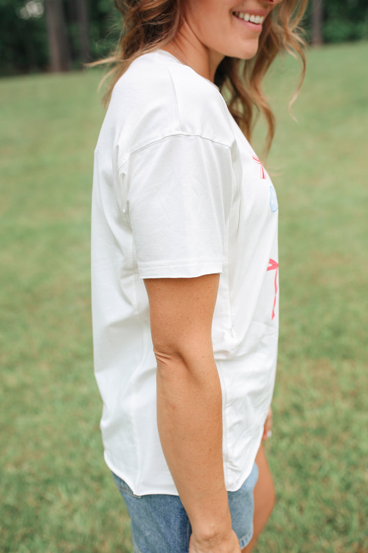 Relaxed Fit Zip Breastfeeding Tee