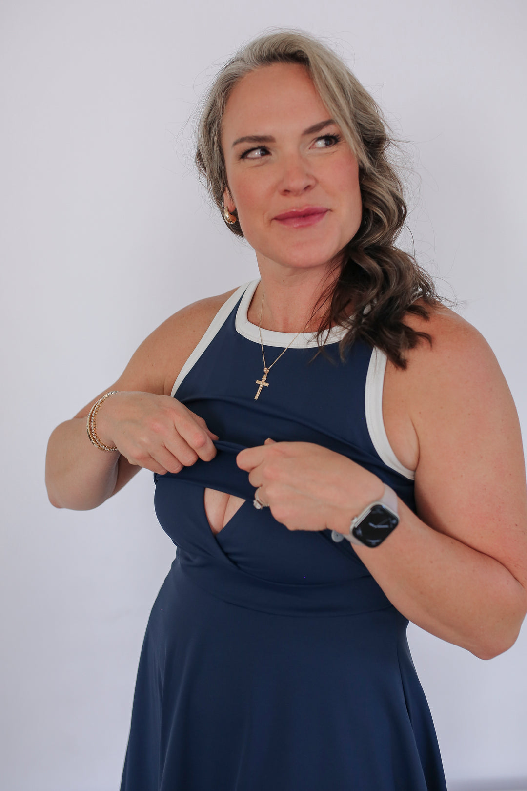 The Courtside Nursing Tennis Dress – Breastfeeding Friendly - New Colors Launch 11/18!