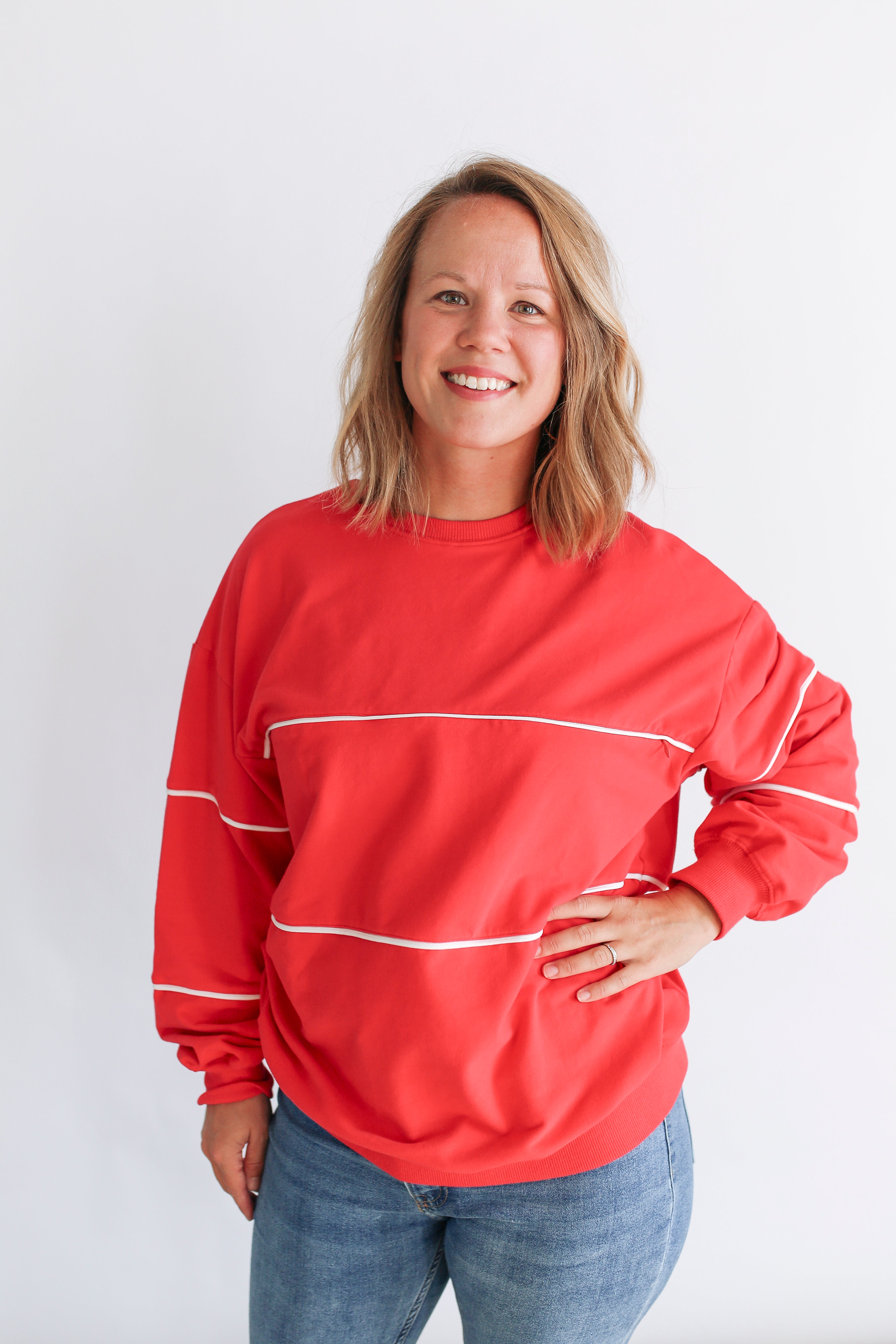 NUULY X Movemama Relaxed Fit Invisible Zipper Breastfeeding Sweatshirt