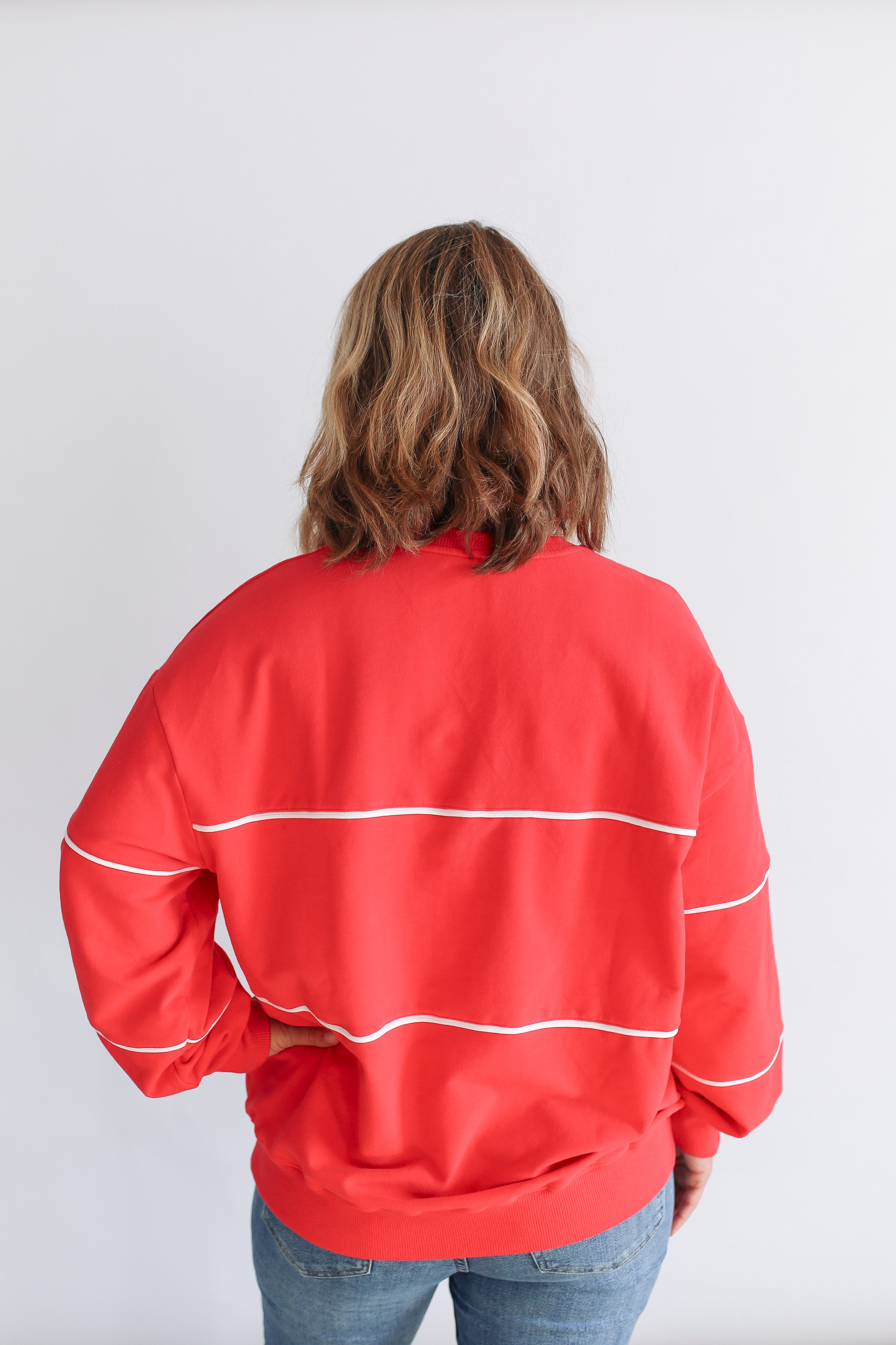 NUULY X Movemama Relaxed Fit Invisible Zipper Breastfeeding Sweatshirt