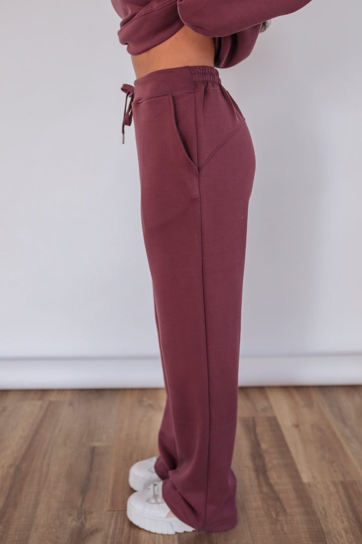 Luxe Wide Leg Lounge Pants