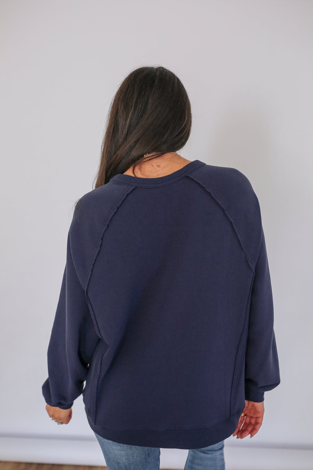 Big Hug Vertical Zip Breastfeeding Crewneck