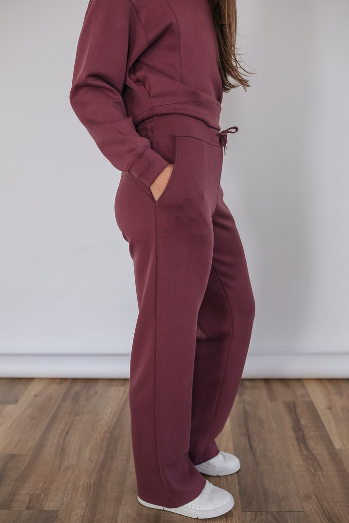 Luxe Wide Leg Lounge Pants
