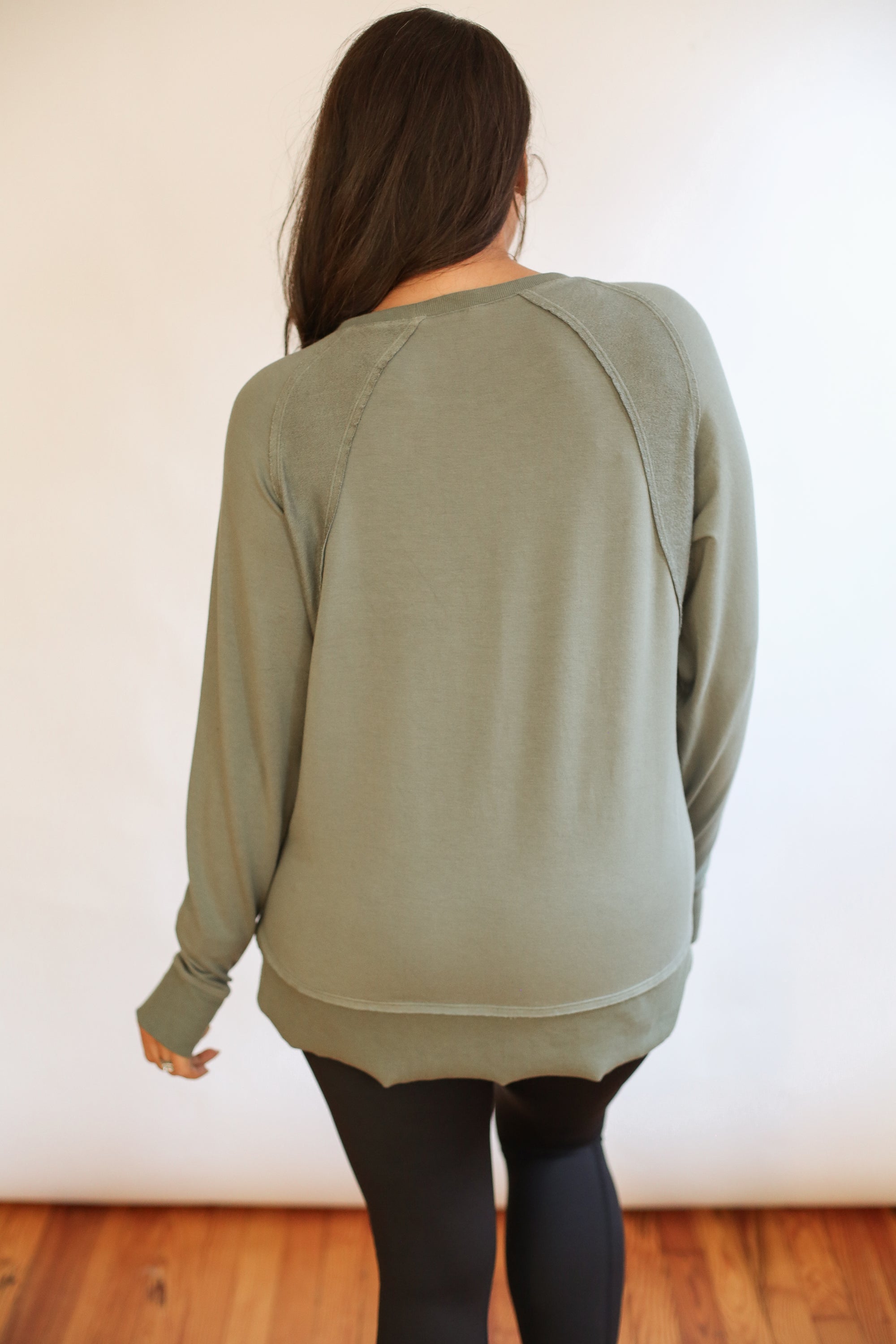 Free Flowing Long Sleeve Nursing Top