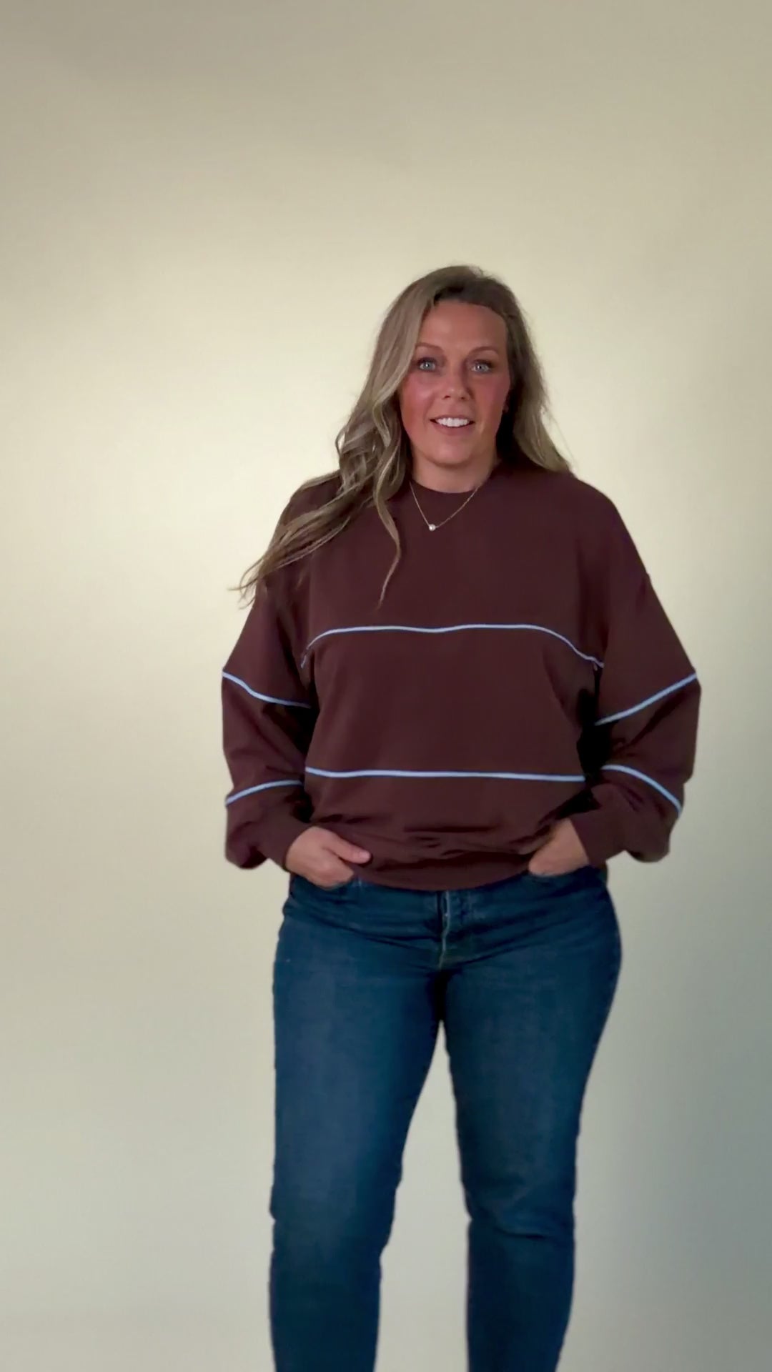 The Piped Sweatshirt - Fall 2026