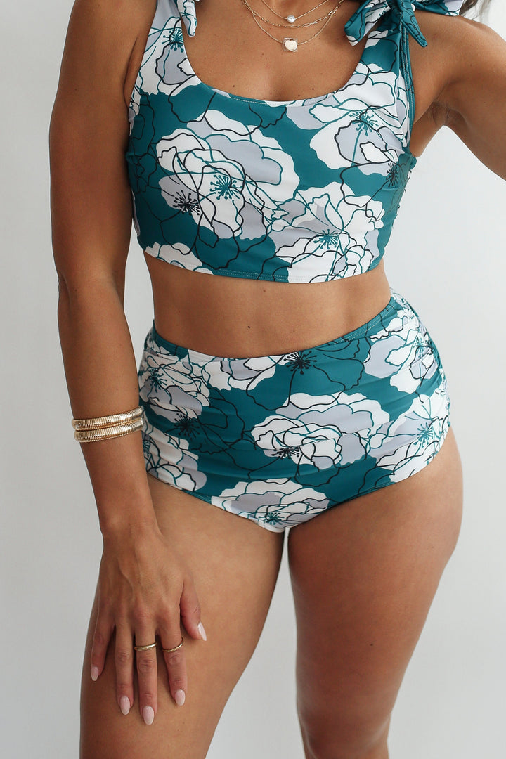 Full Coverage High Waist Bikini Bottoms