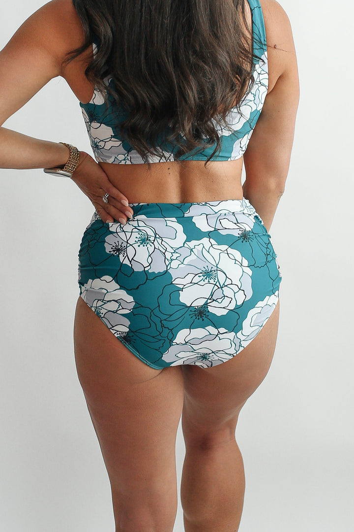 Full Coverage High Waist Bikini Bottoms
