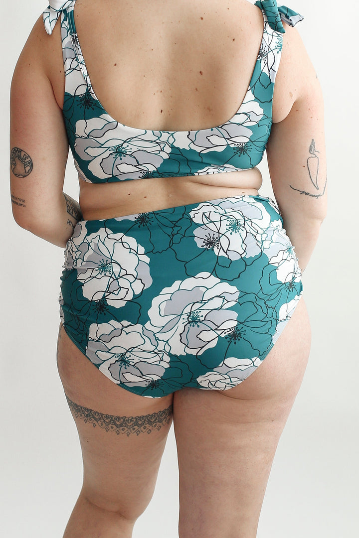 Full Coverage High Waist Bikini Bottoms