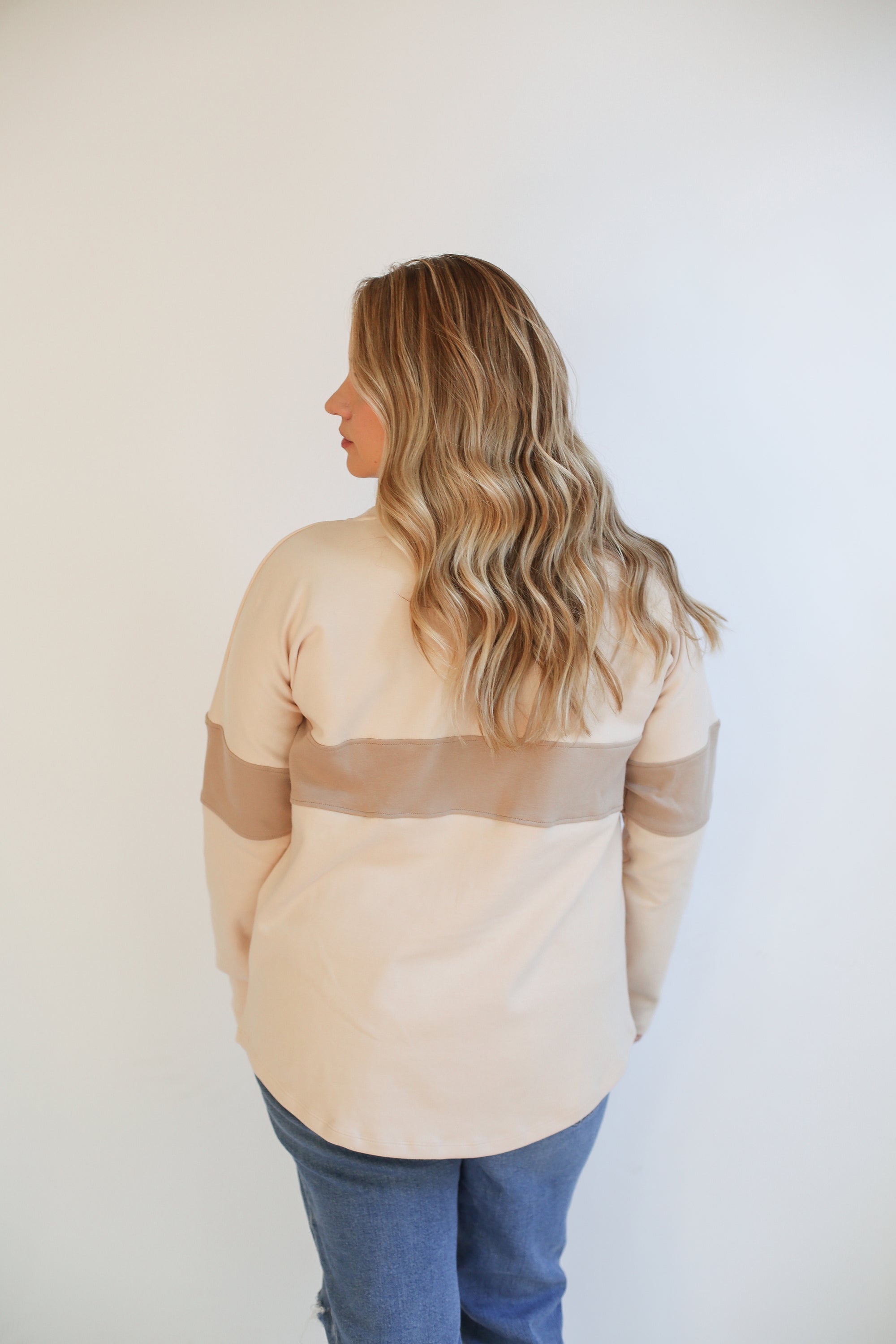 Varsity Dual Zip Breastfeeding Long Sleeve - Movemama