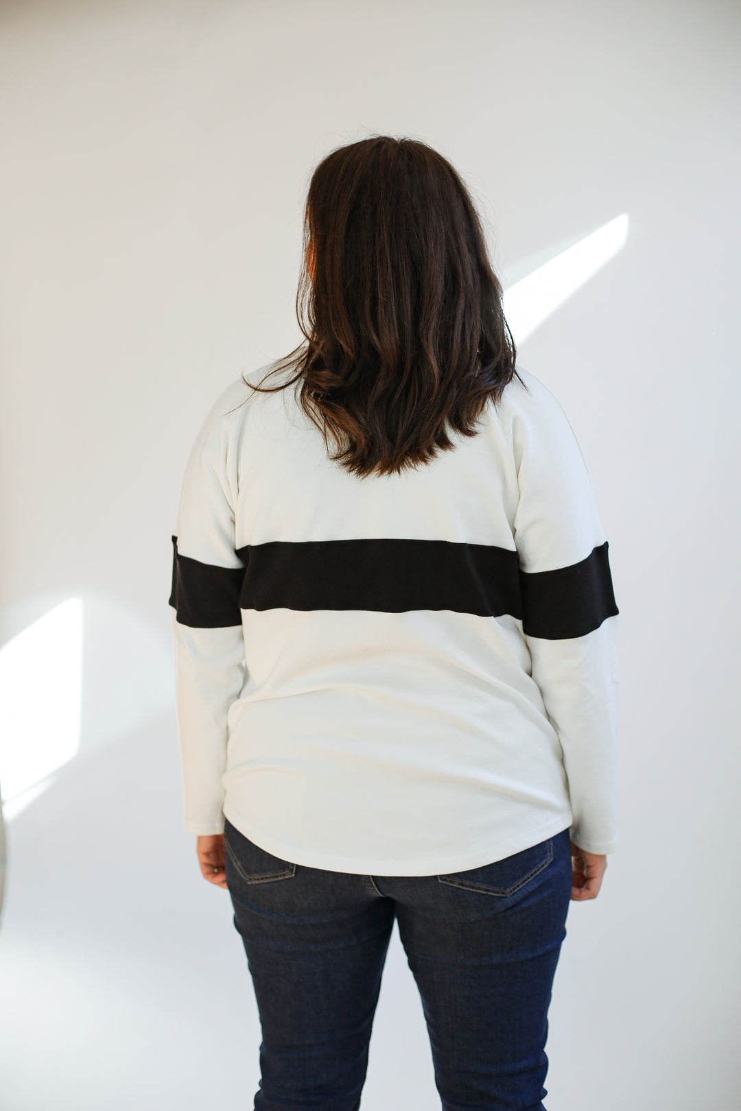 Varsity Dual Zip Breastfeeding Long Sleeve
